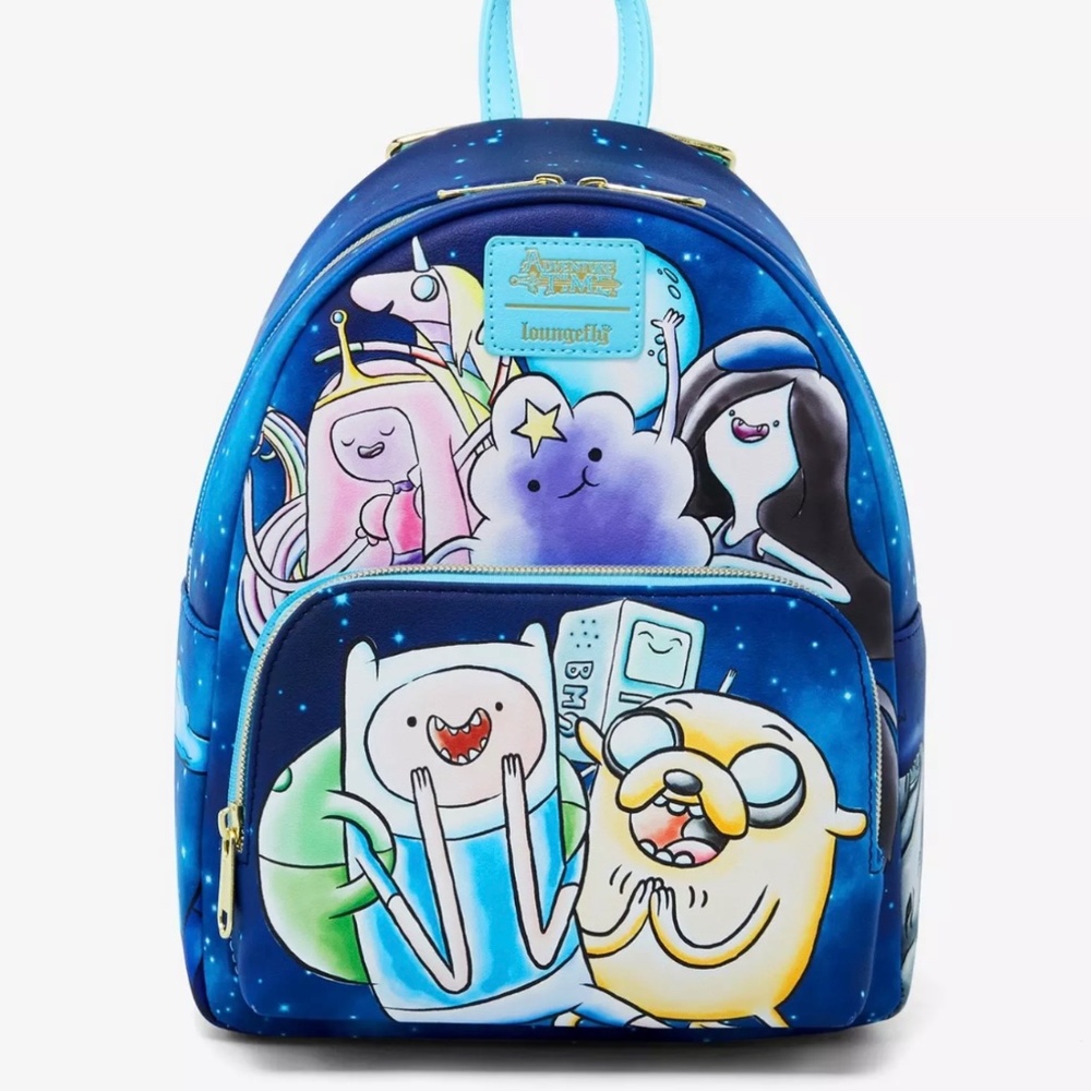 NWT Adventure Time Group Mini Backpack